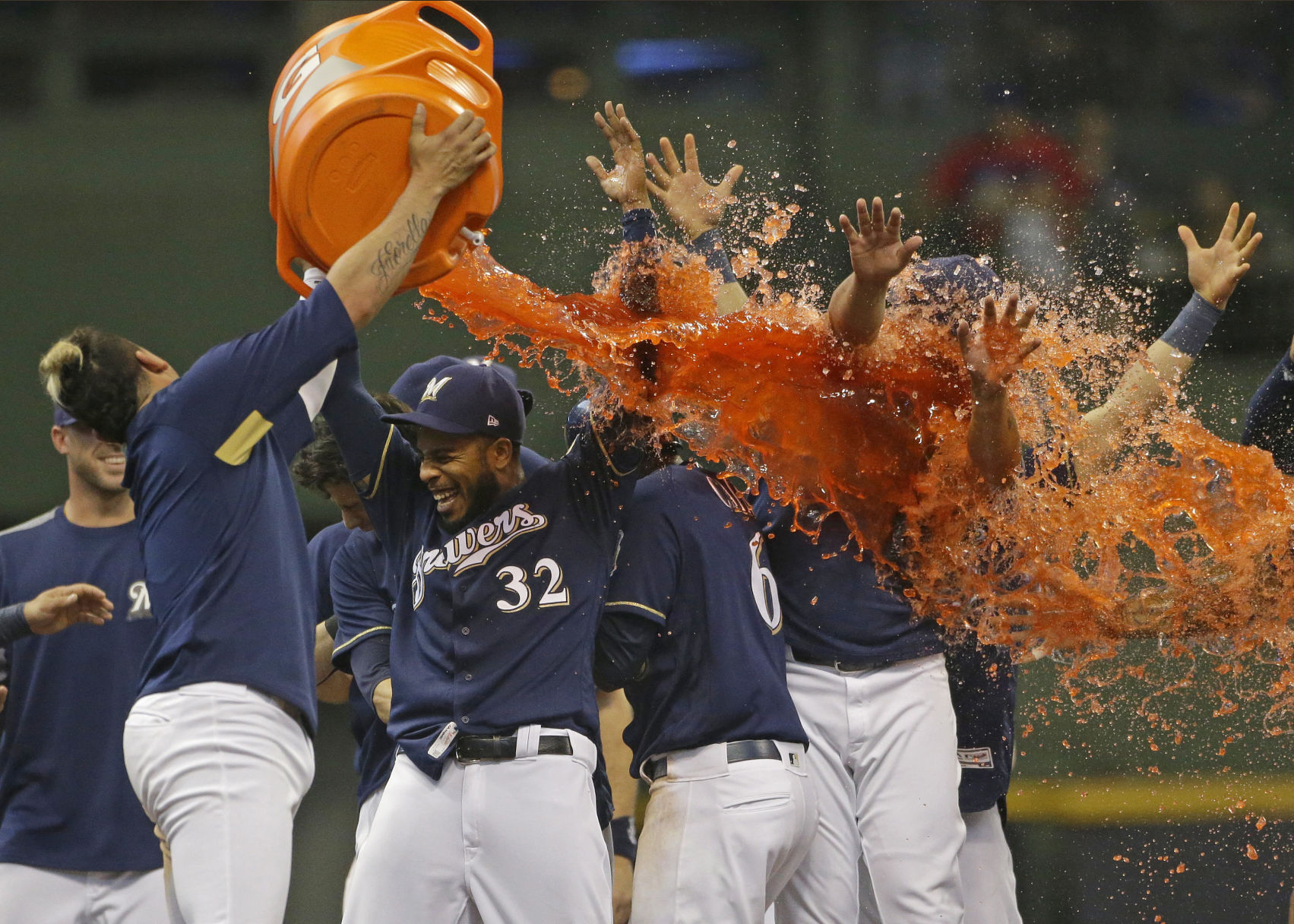 Cubs Brewers Baseball (Game 1)
